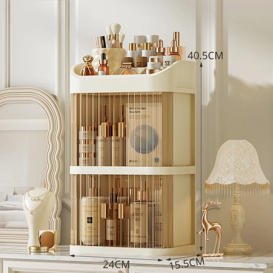 Luxury Dust-Proof Makeup Organizer