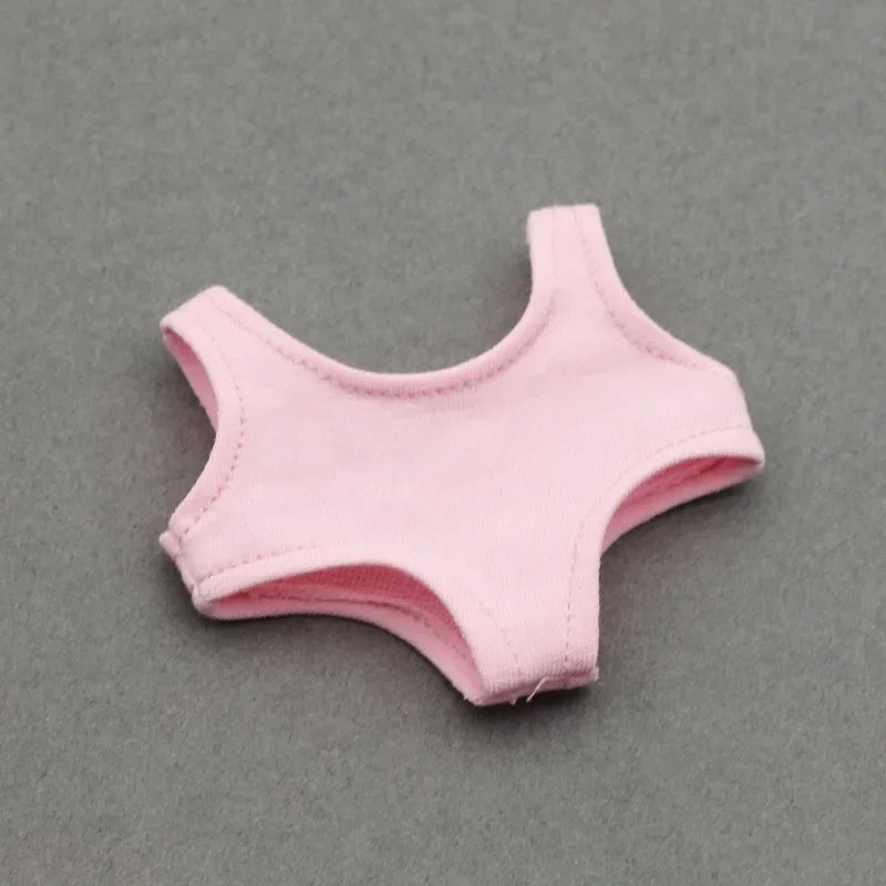 Pink Swimsuit for Labubu 15–17cm