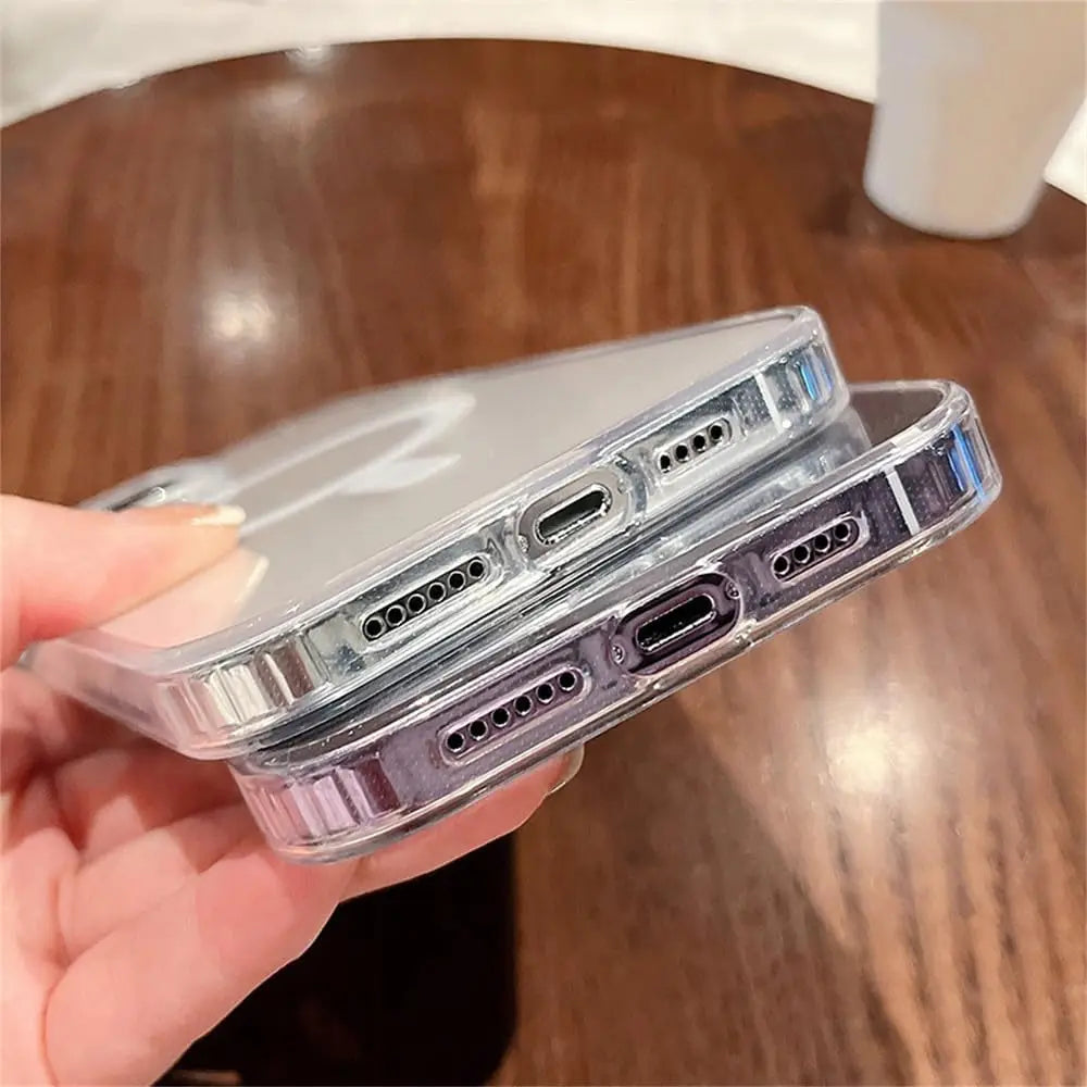 Transparent MagSafe Magnetic Case