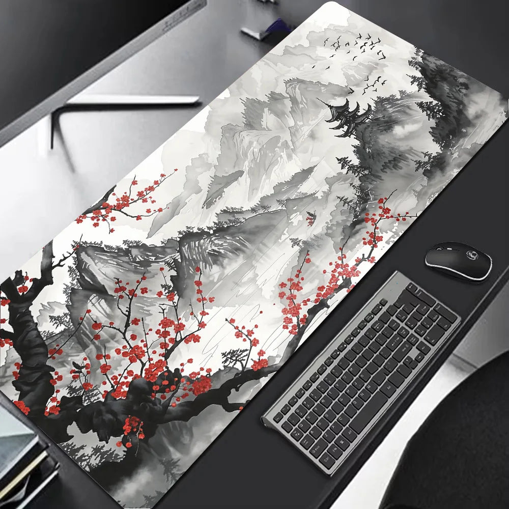 Sakura Scenery Gaming Mouse Pad