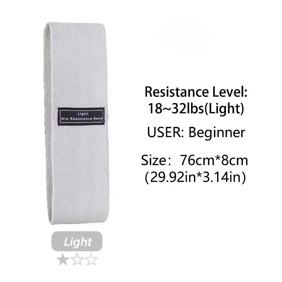 Fabric Resistance Hip Booty Bands
