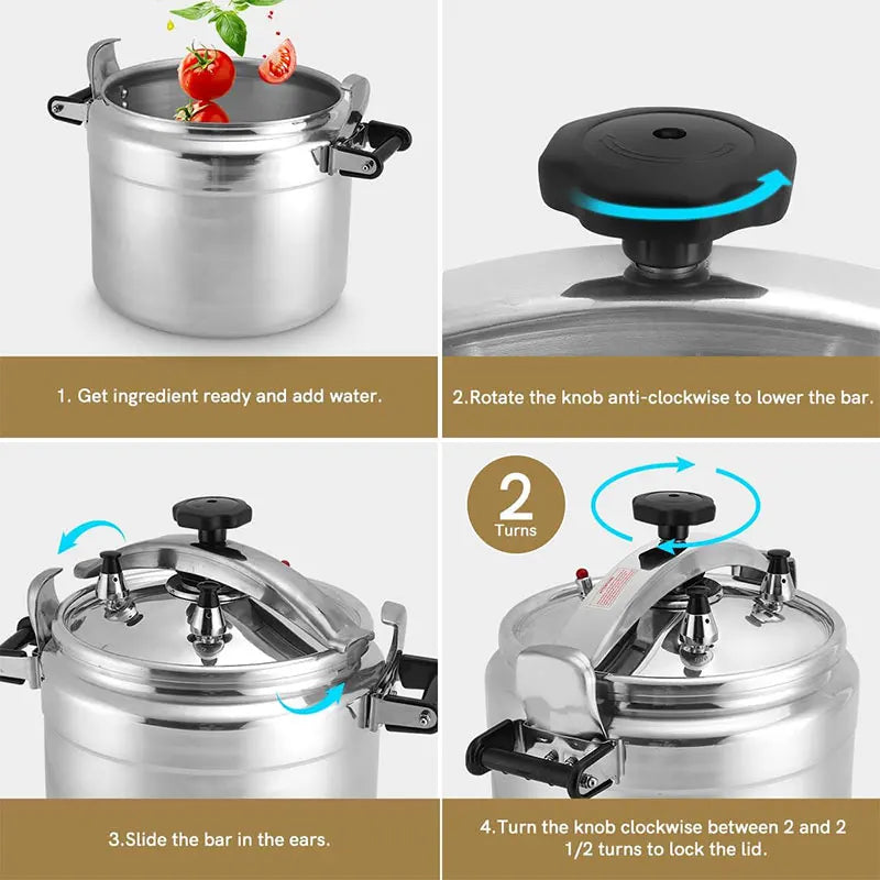 Aluminum Gas Pressure Cooker