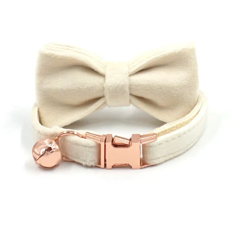 Personalized Velvet Cat Collar
