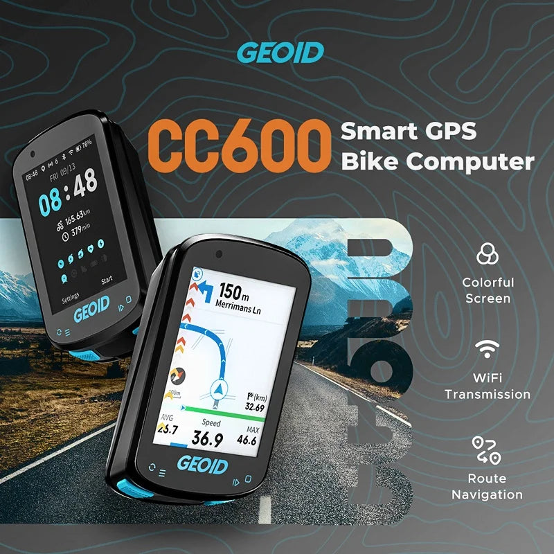 GEOID CC600 GPS Bike Computer