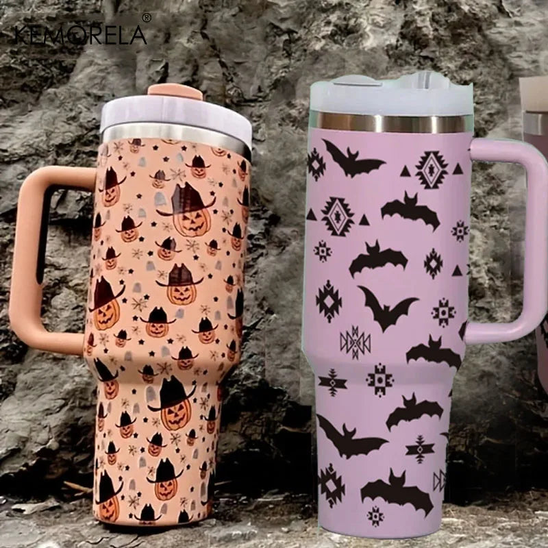 KEMORELA Halloween 40oz Stainless Steel Cup