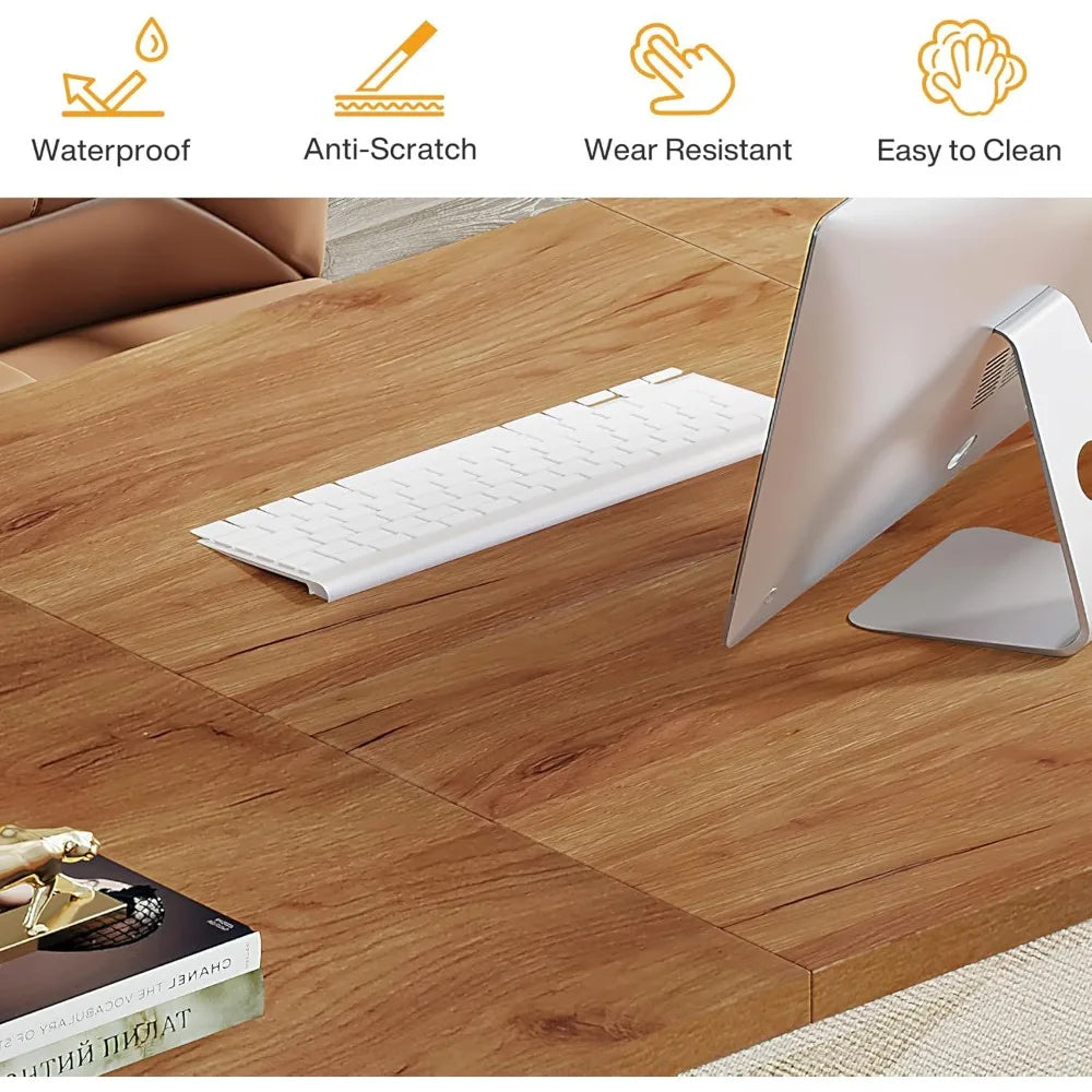 ANGDUO Modern Executive Office Desk