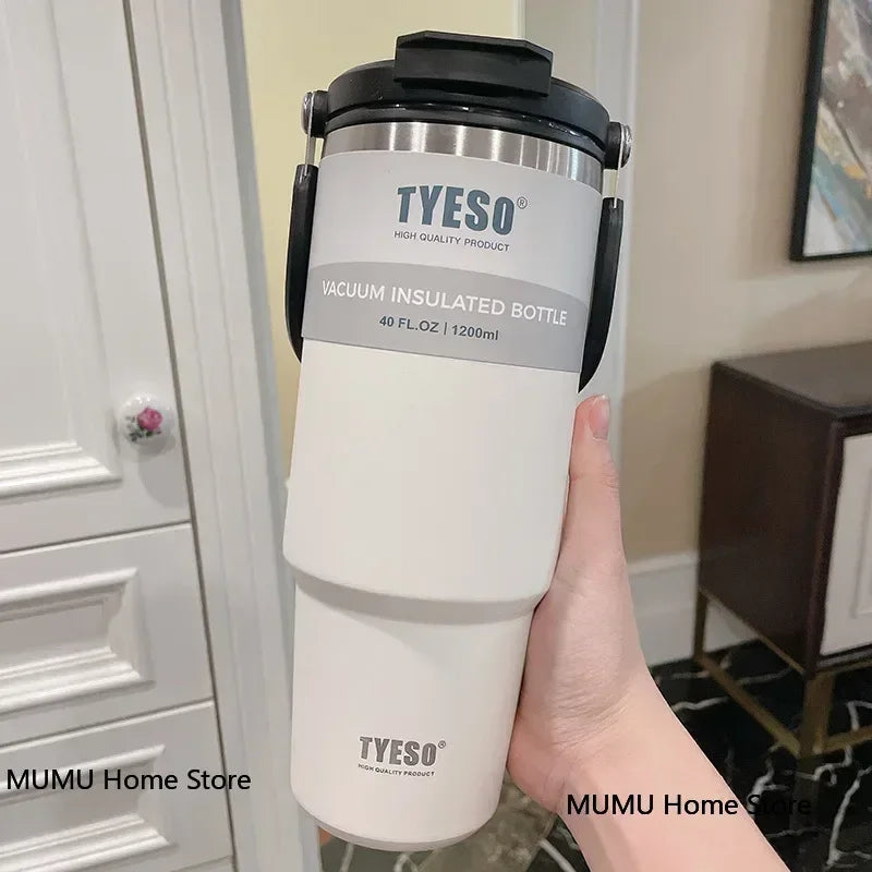 Tyeso Double-Layer Insulated Coffee Cup