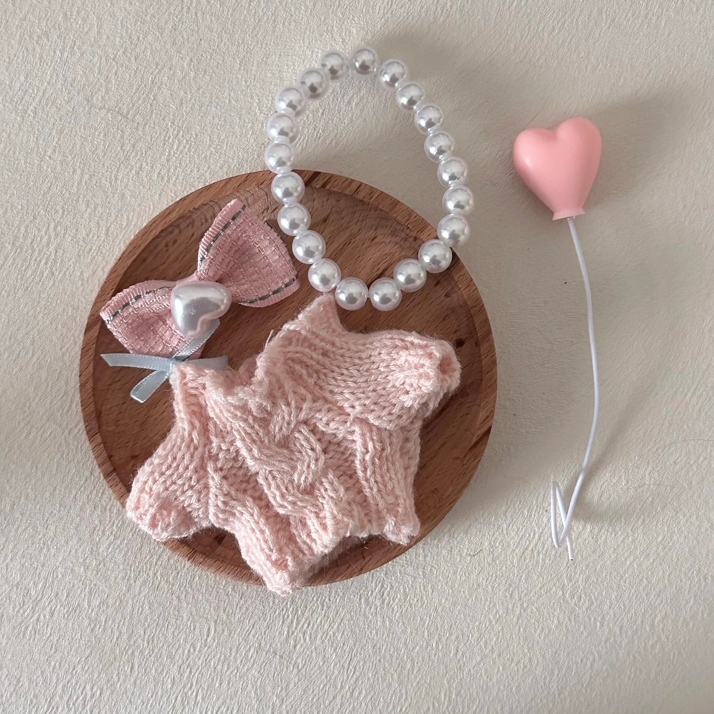 JUMEET Labubu Macaron Doll Outfit Set