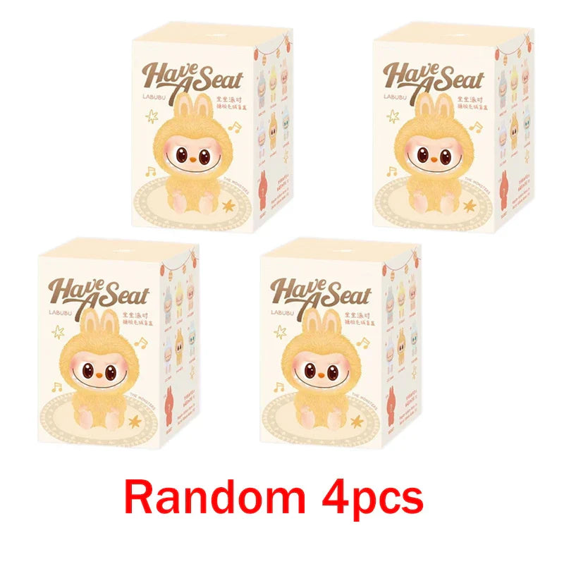 Labubu V3 Monster Keychain Toy