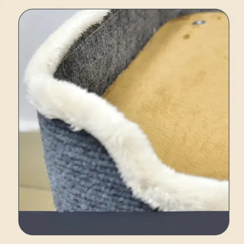 3-Tier Covered Cat Bed