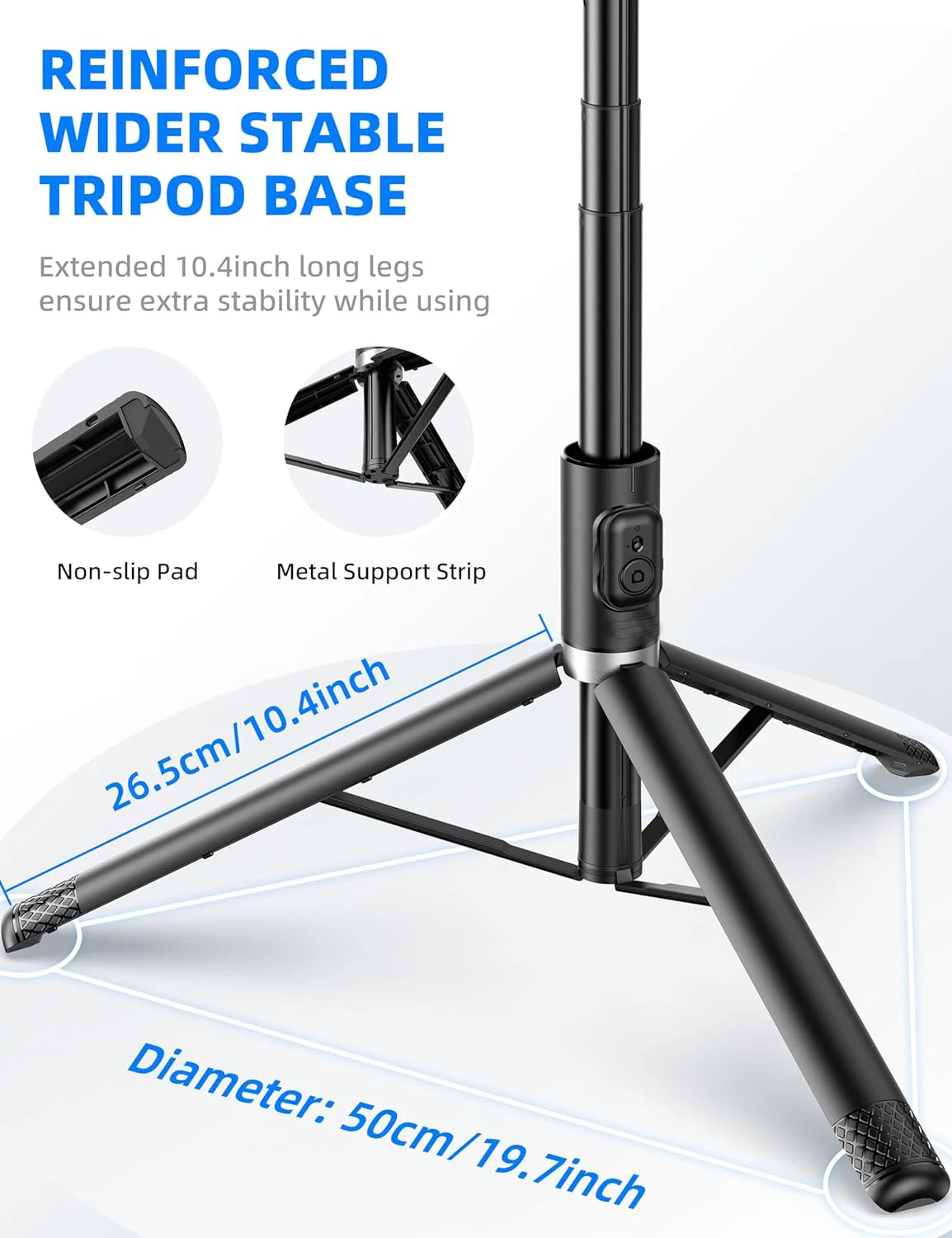 Selfieshow Bluetooth Phone Tripod