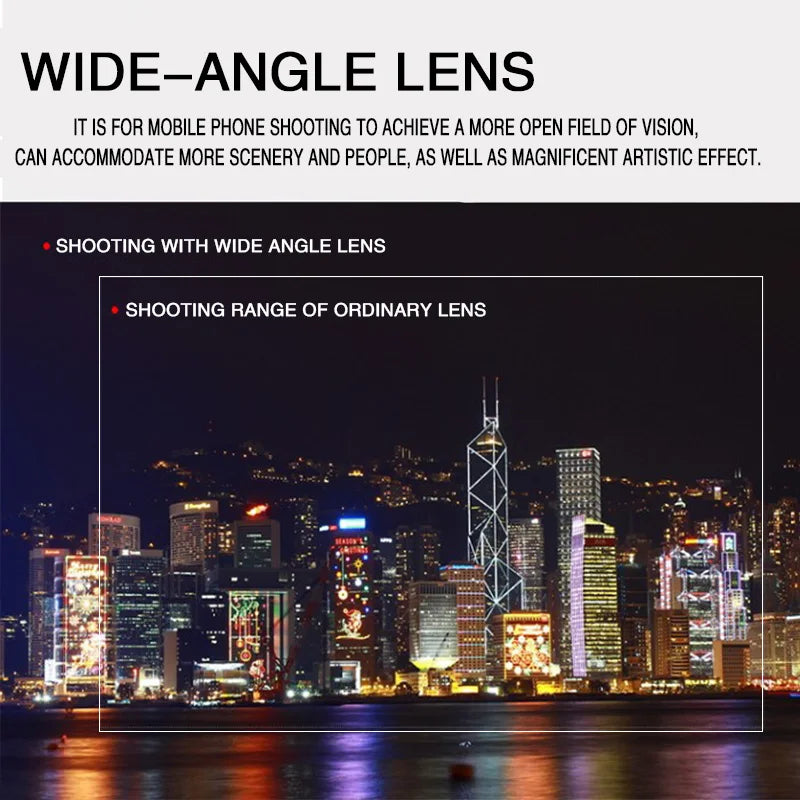 3-in-1 Fisheye Phone Lens