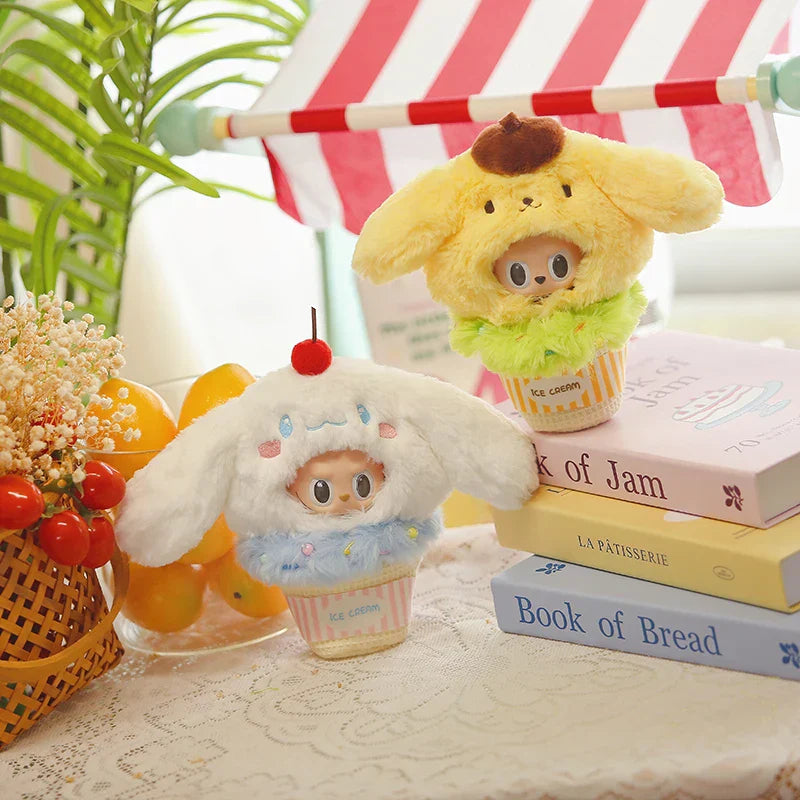 Labubu Ice Cream Doll Clothes Set