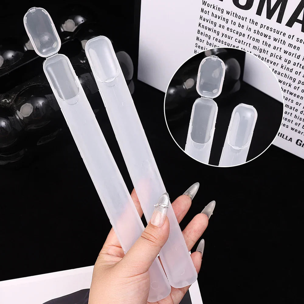 Portable Transparent Brush Storage Set