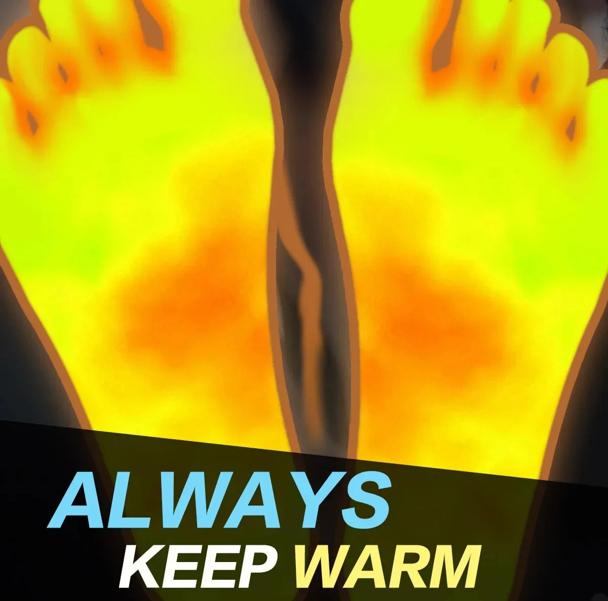 Tourmaline Self-Heating Socks