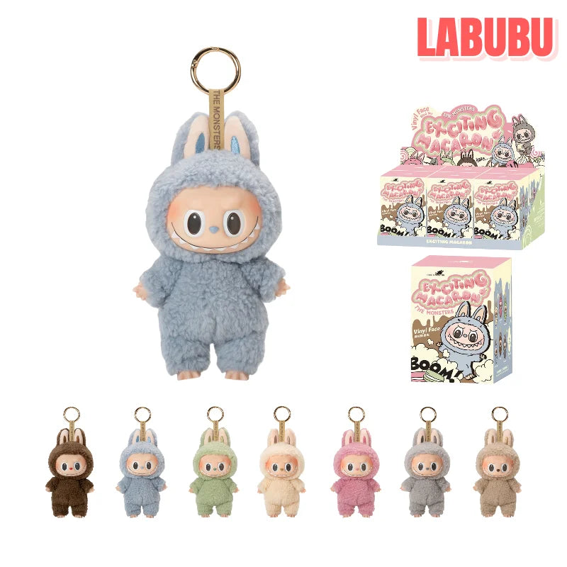 Labubu V1–V3 Macaron Pendant Doll
