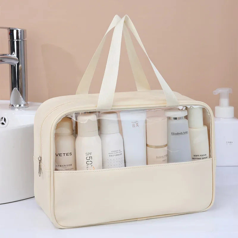 Large Transparent Travel Cosmetic Bag