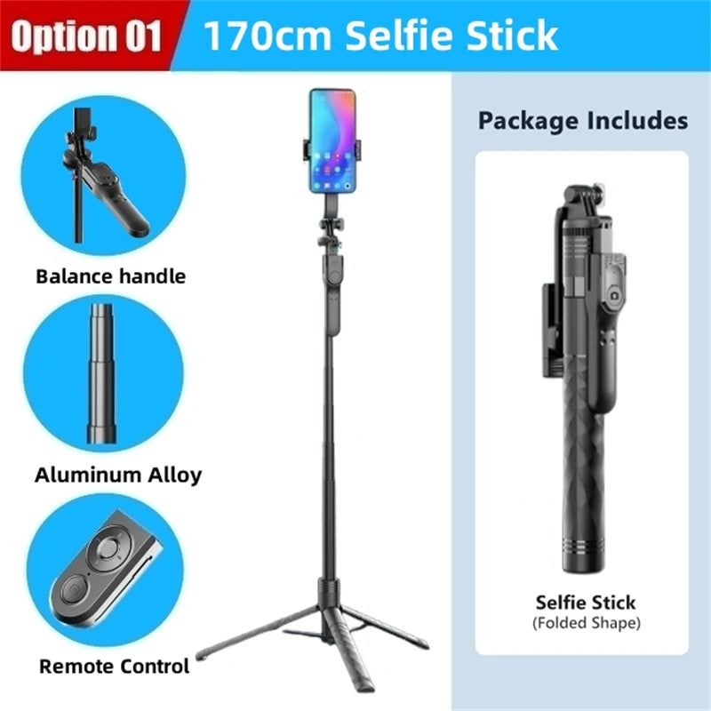 FANGTUOSI 1750mm Selfie Tripod