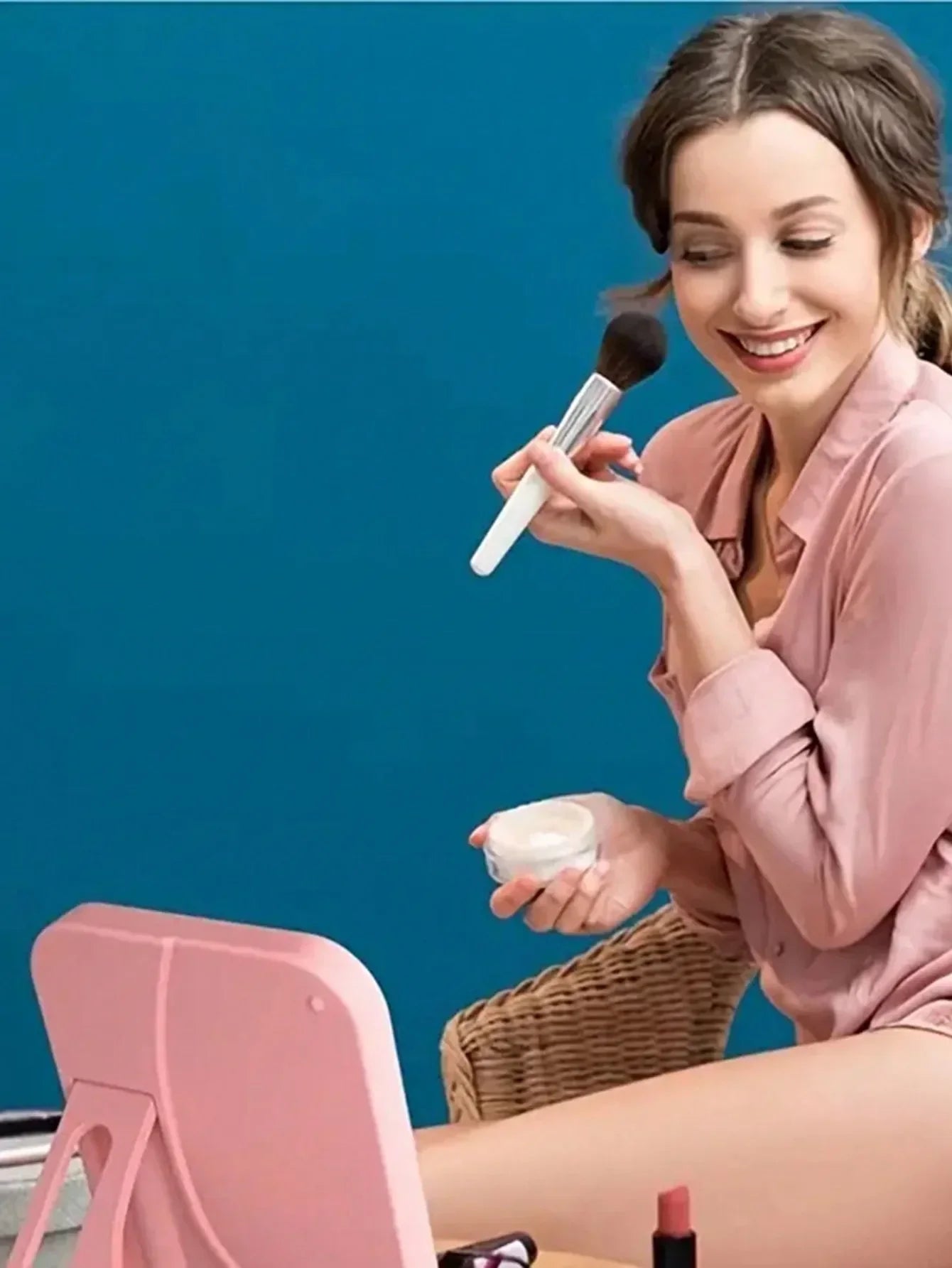 Portable Mini Folding Vanity Mirror