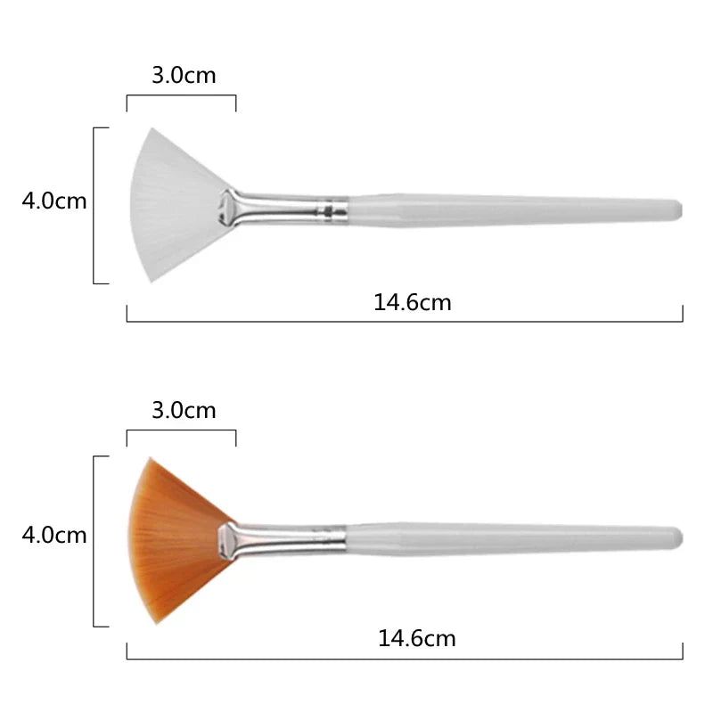 Fan Shape Foundation Makeup Brushes