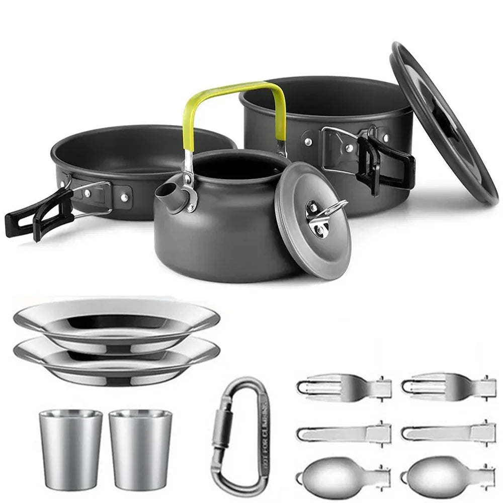 Outdoor Non-Stick Cookware Kit
