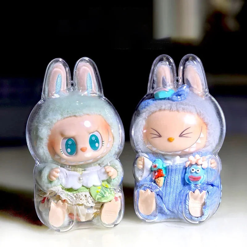 Labubu Transparent Protective Doll Cover