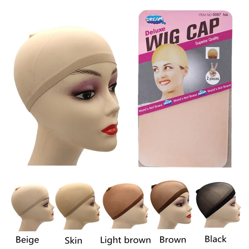 Stretch Mesh Wig Cap Set