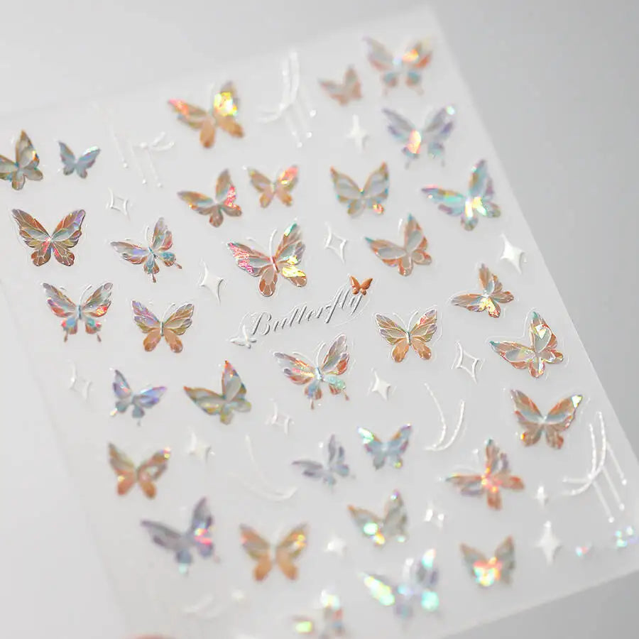 NAILFYOU Kawaii Butterfly Nail Stickers