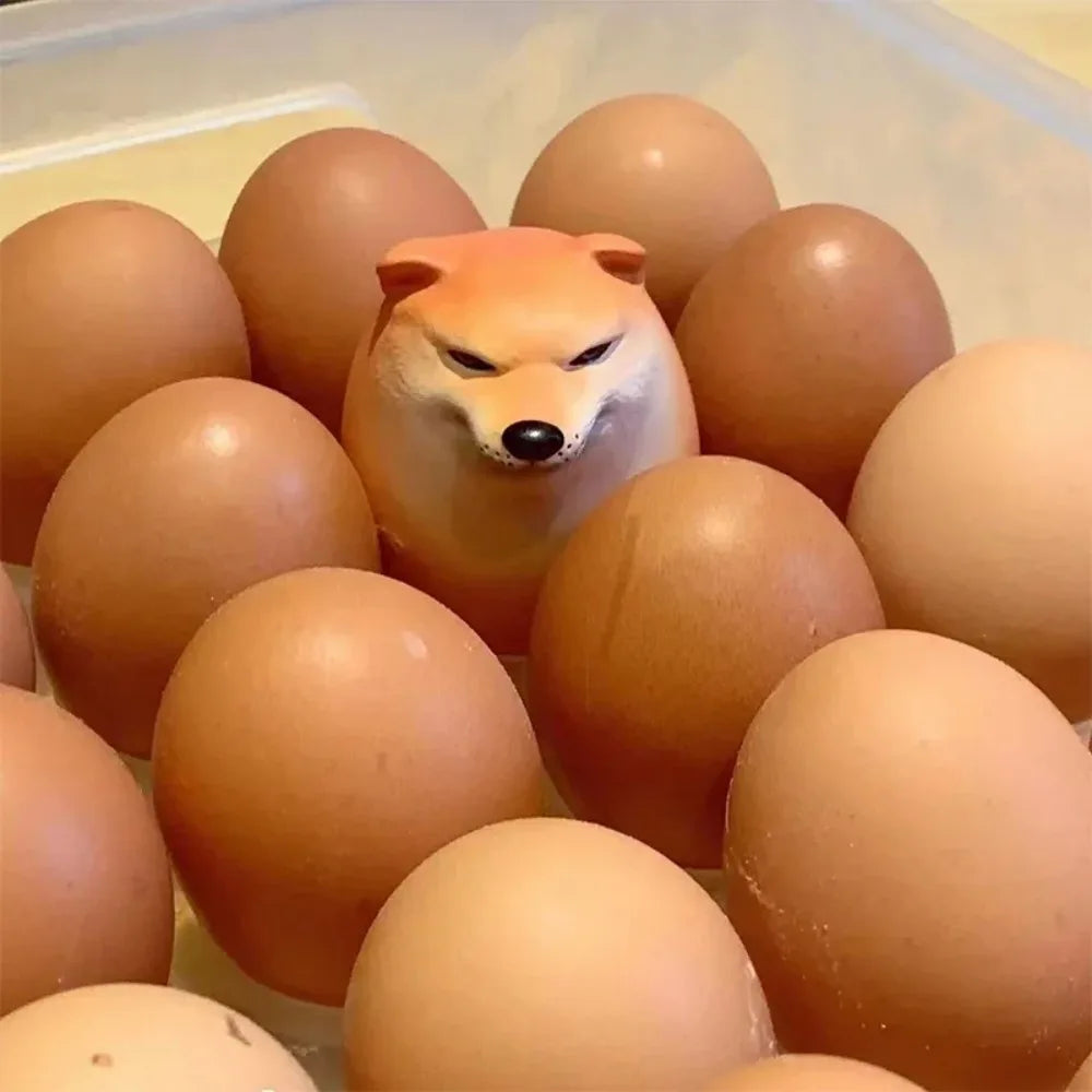 Shiba Inu Egg Decoration