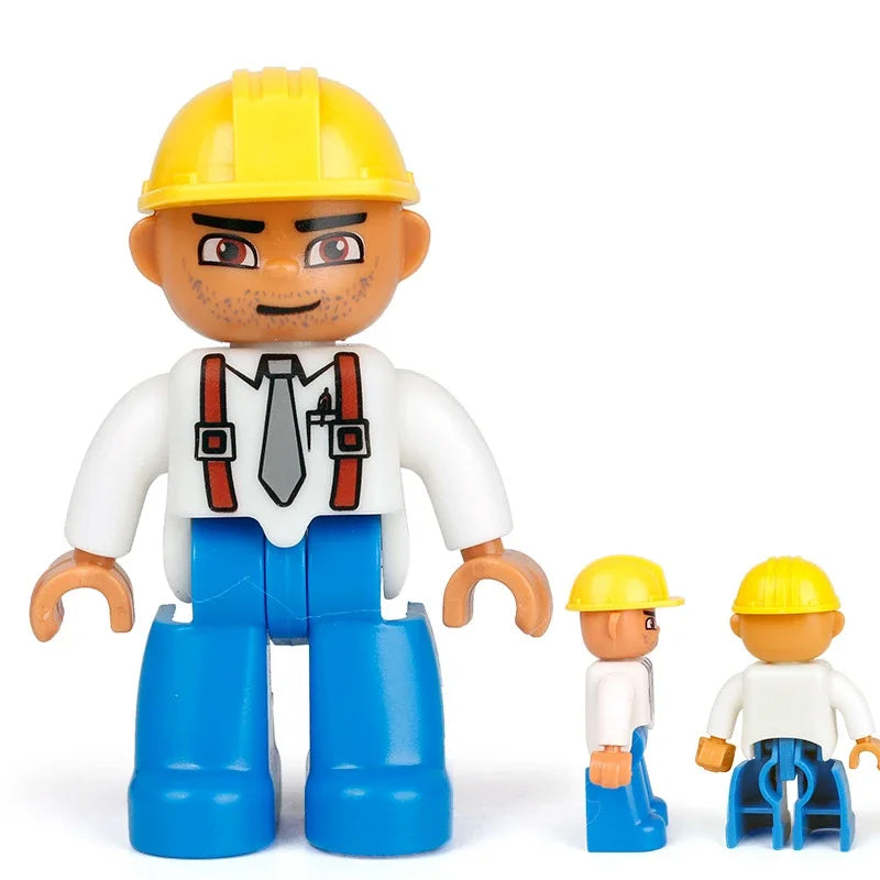 City Careers Action Figures Blocks