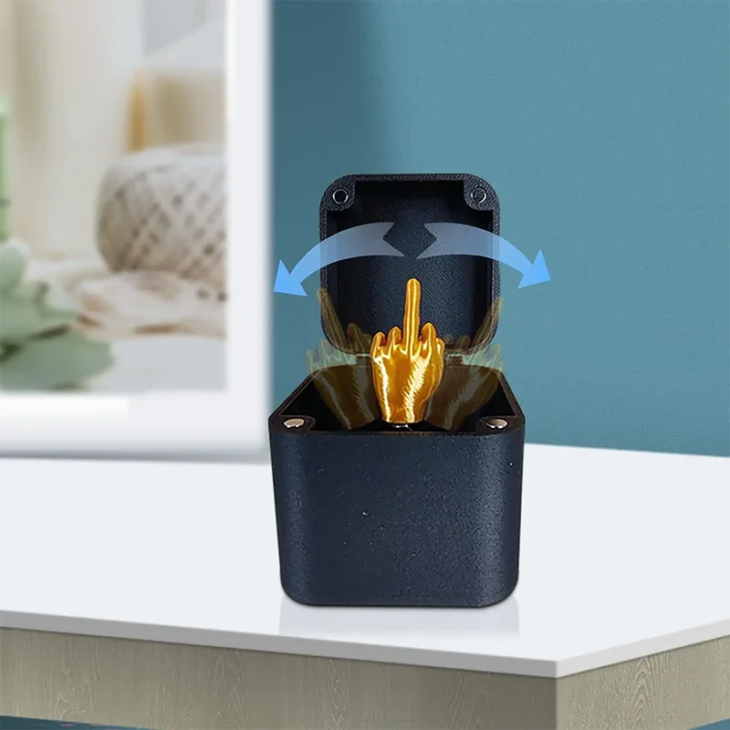 Funny Middle Finger Prank Box