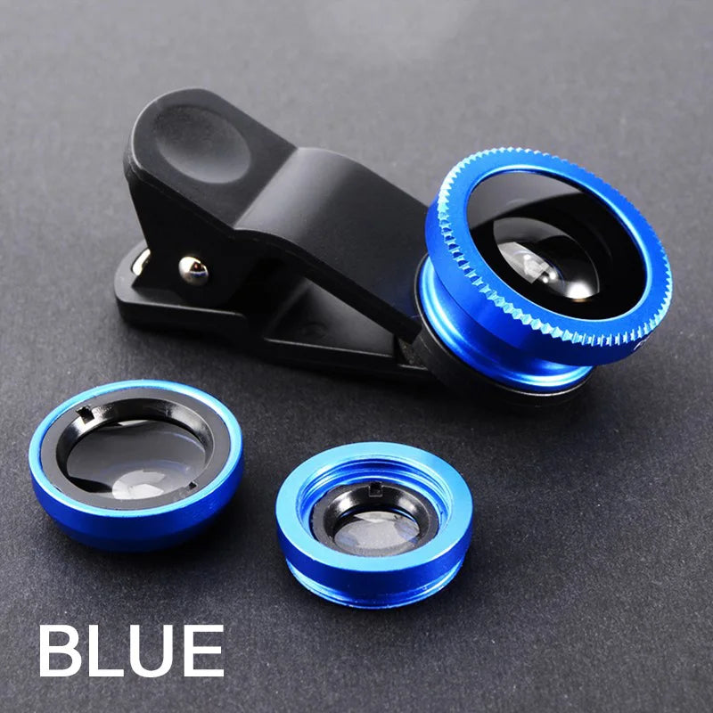 3-in-1 Fisheye Phone Lens