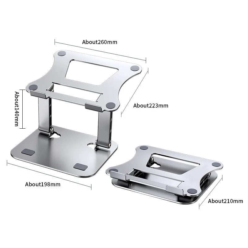 YINDIAO Adjustable Aluminum Laptop Stand