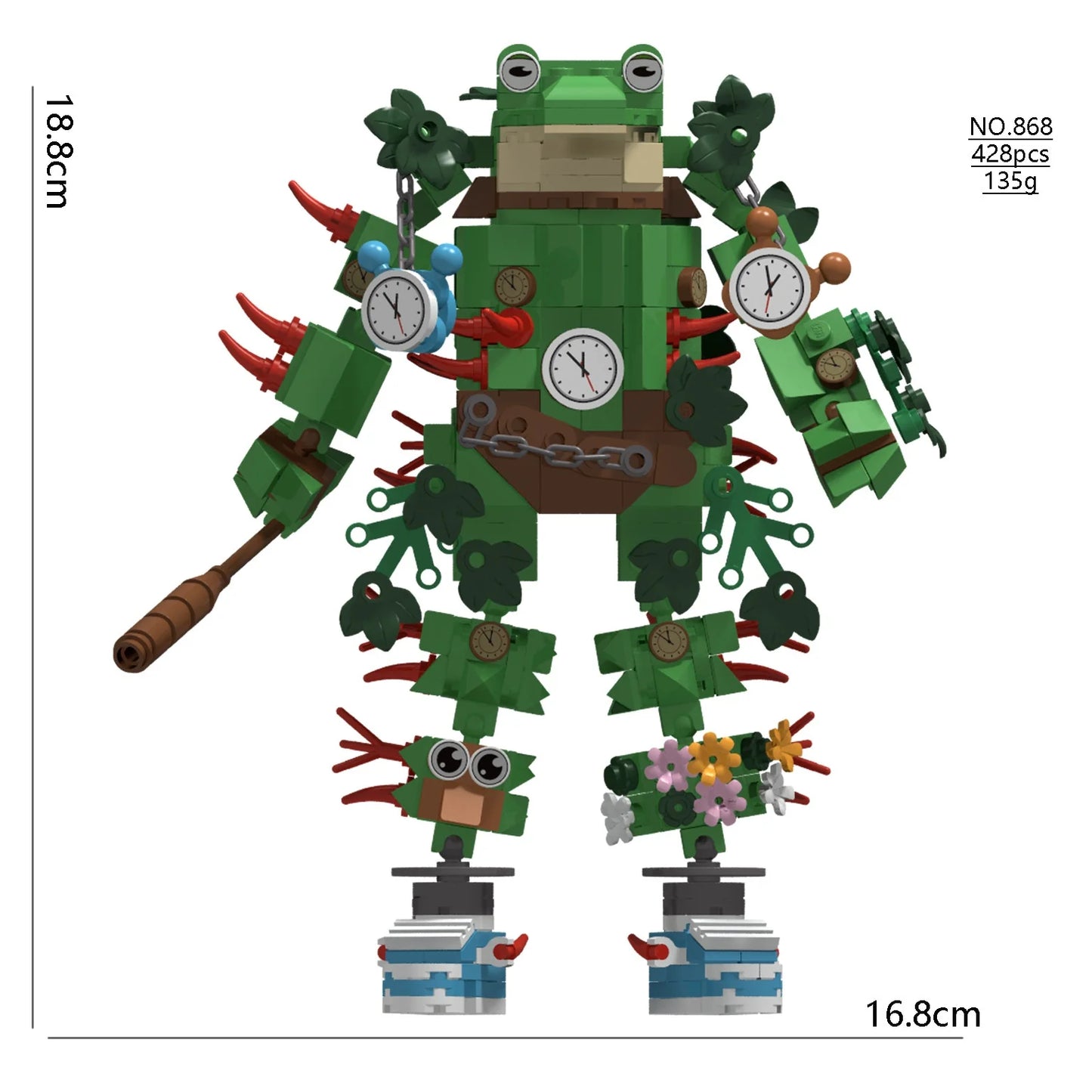 Italian Brainrot Bricks Figures