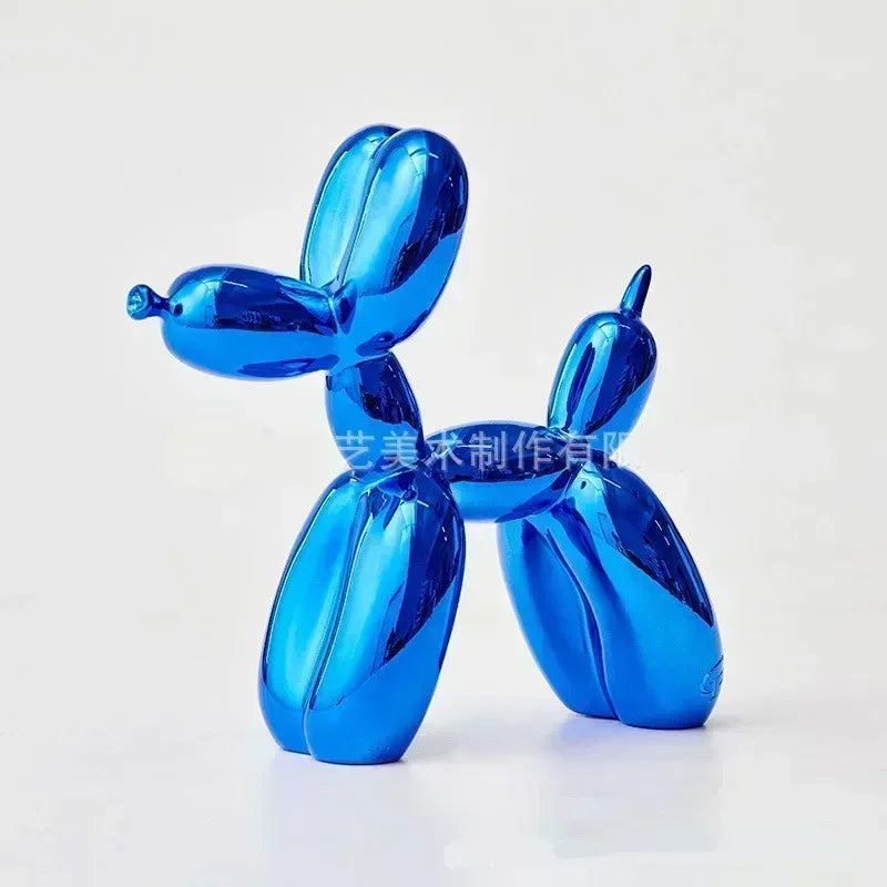 Resin Balloon Dog Sculpture