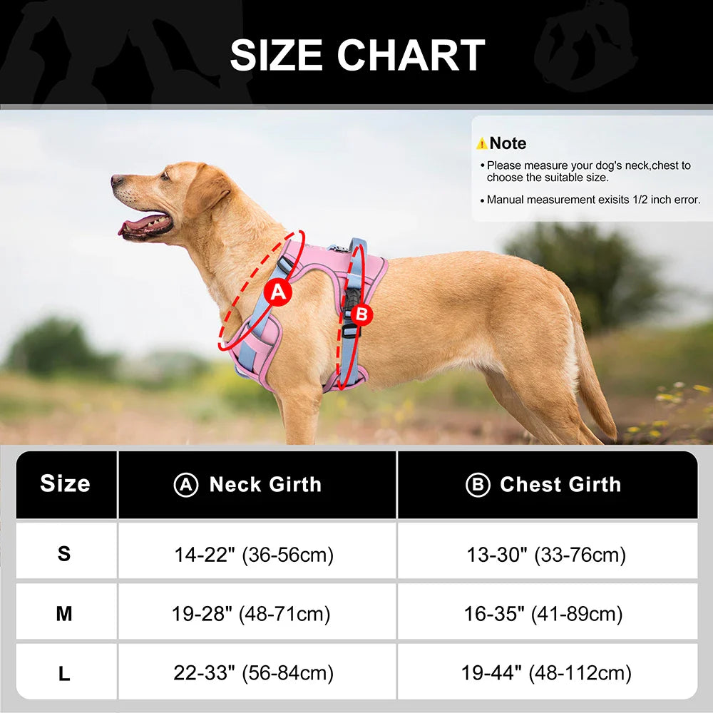 Breathable Reflective Dog Harness