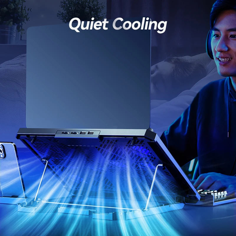 COOLCOLD Laptop Cooling Pad 12 Fans