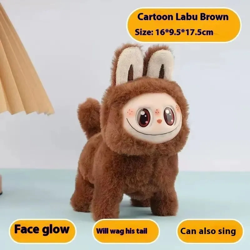 2025 POPMART Labubu Doll Electric Dog