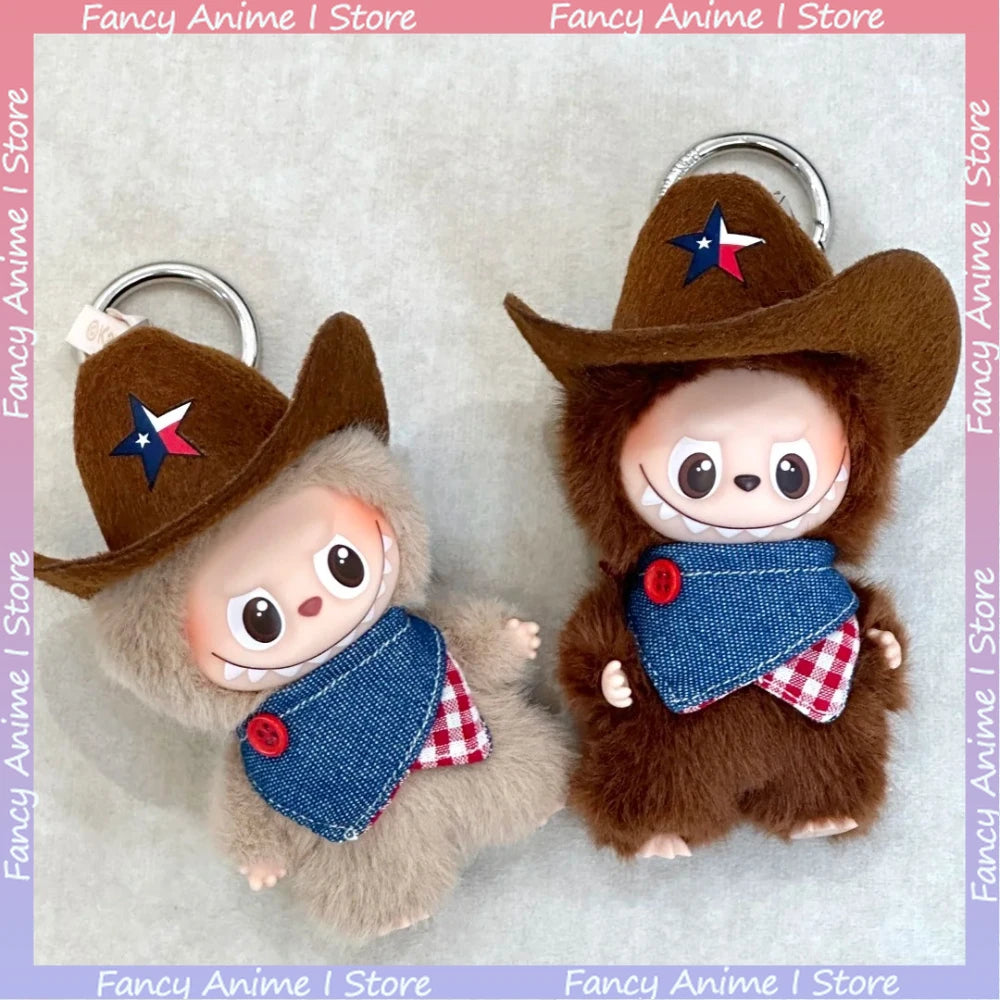 MINISO Labubu Cowboy Clothes Outfit Set
