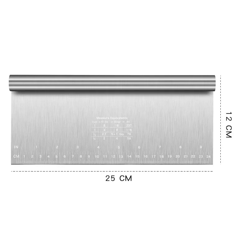 Stainless Steel Cake Scraper Tool