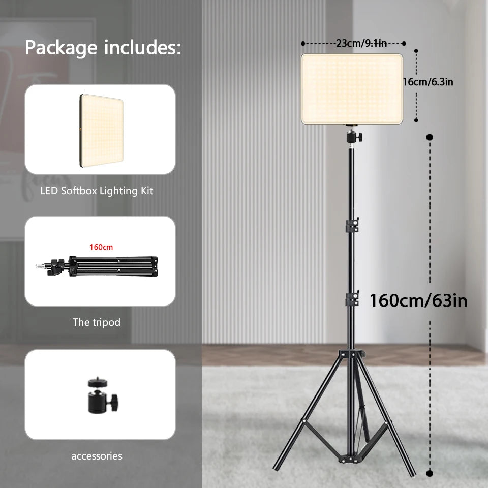 LED Video Light with Tripod
