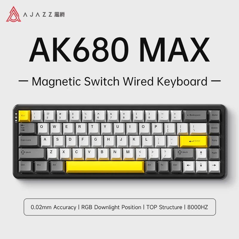 AJAZZ AK680 MAX Gaming Keyboard