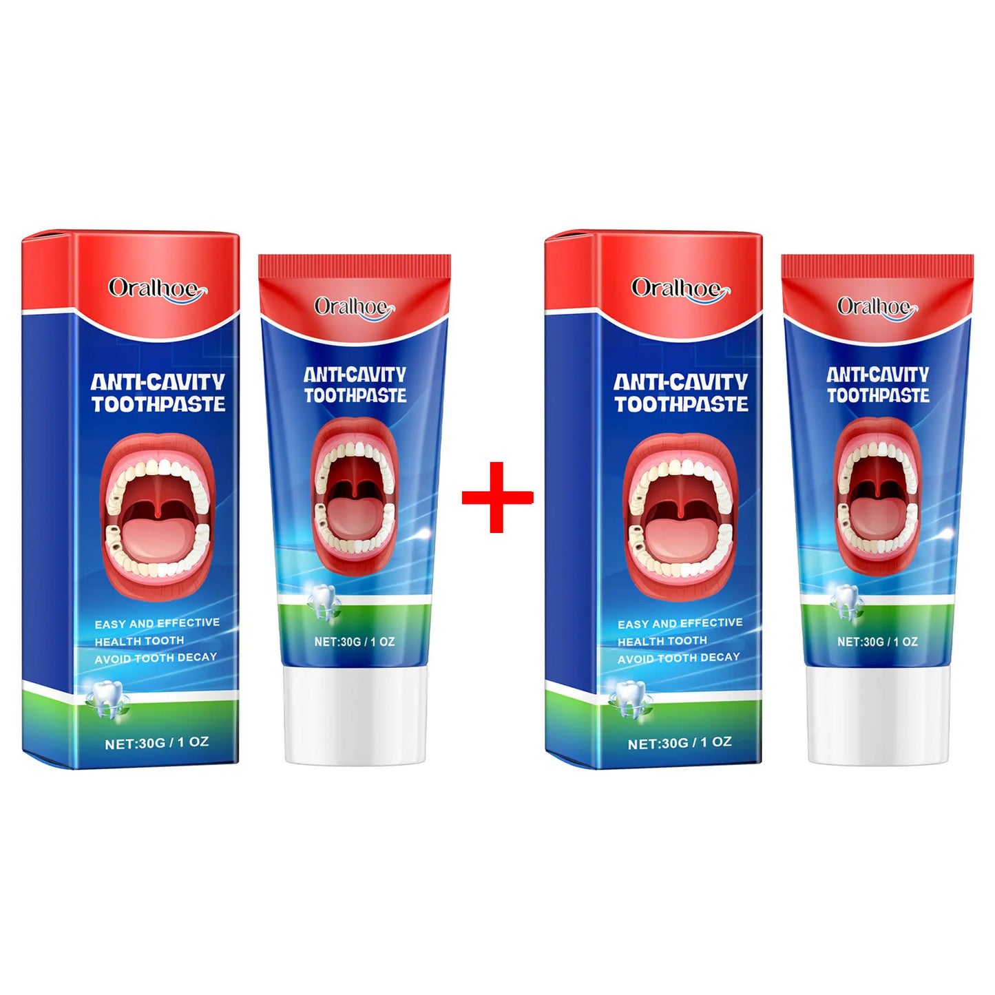 Anti-Decay Toothpaste for Protection