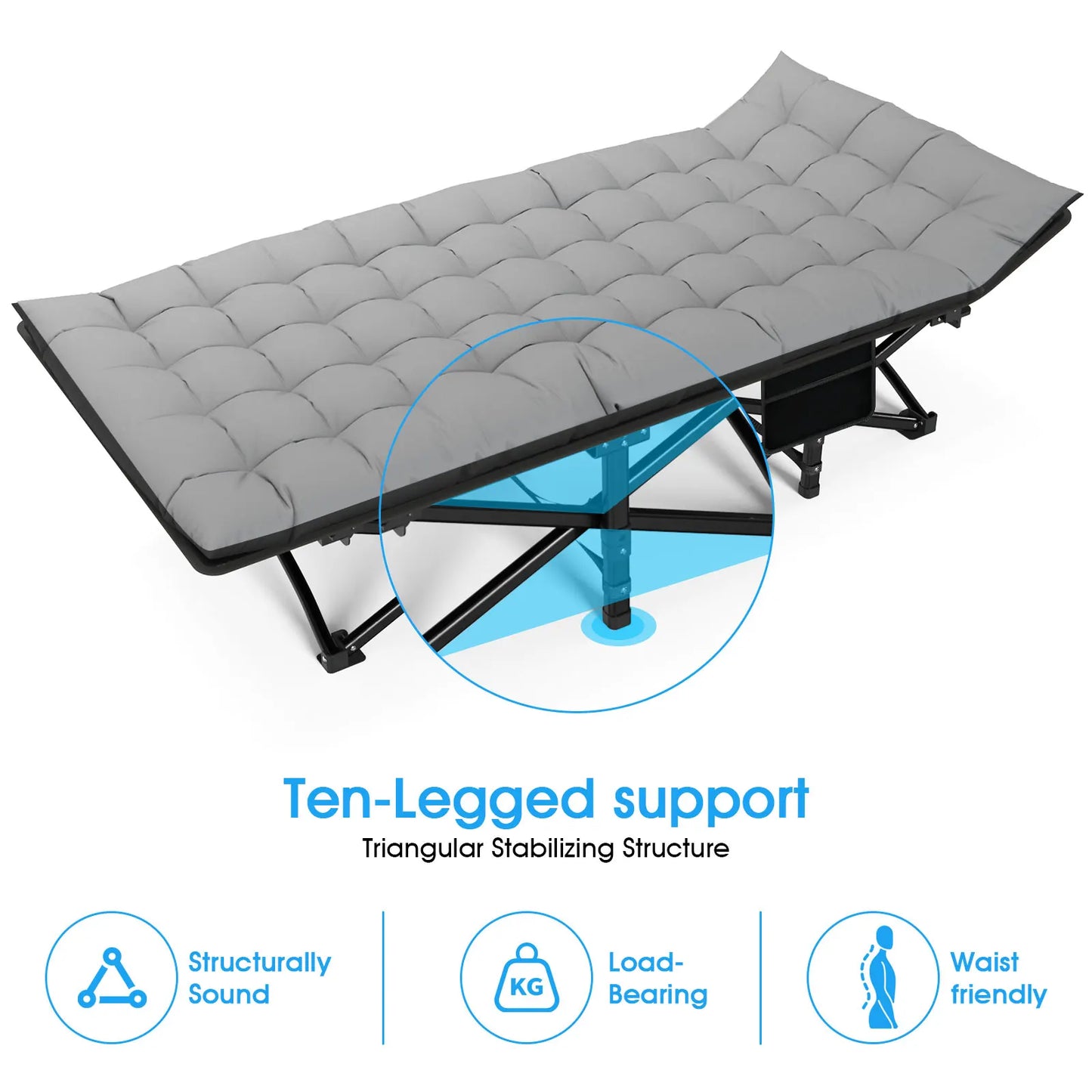 Heavy Duty Folding Camping Cot