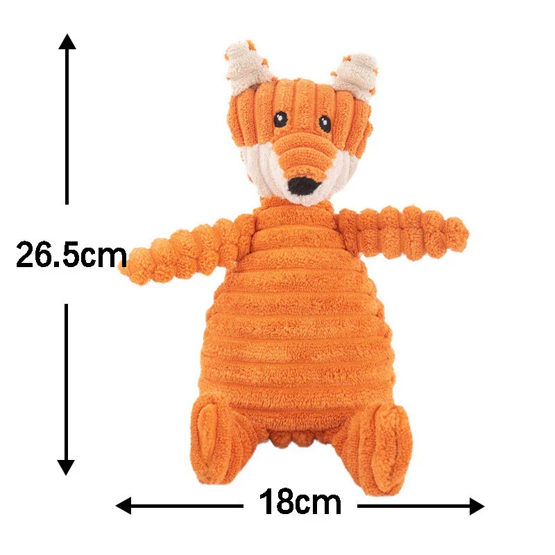 Interactive Plush Pet Chew Toy