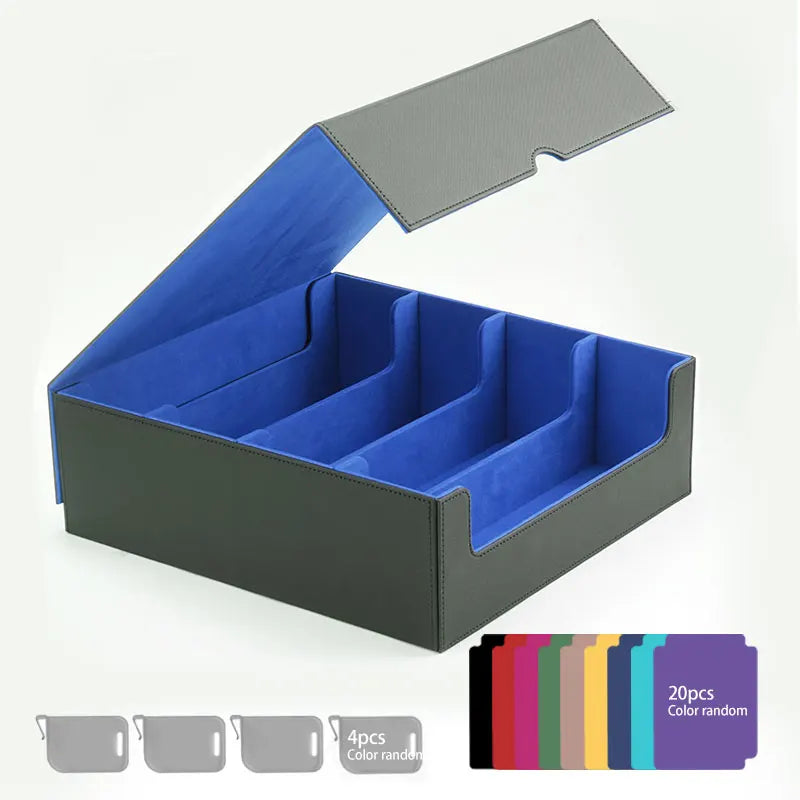Leather Trading Card Storage Box