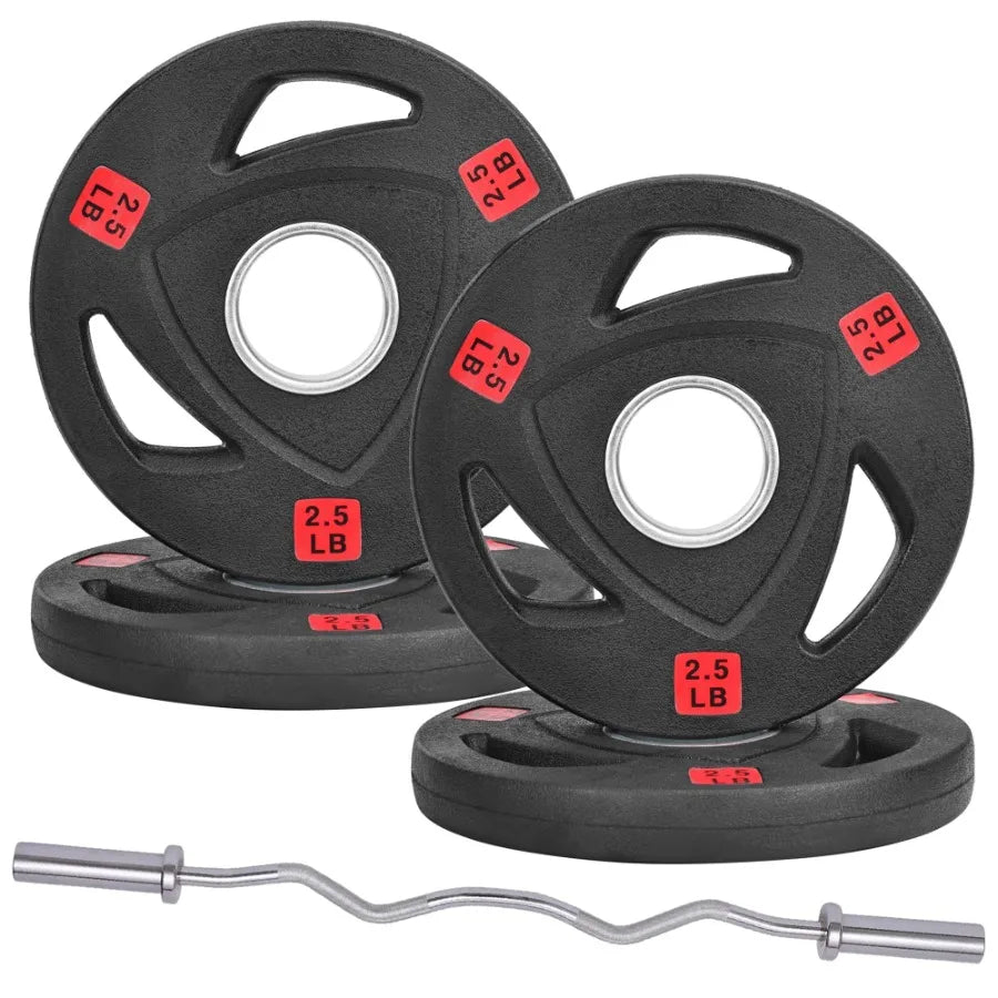 4FT Curl Barbell Set