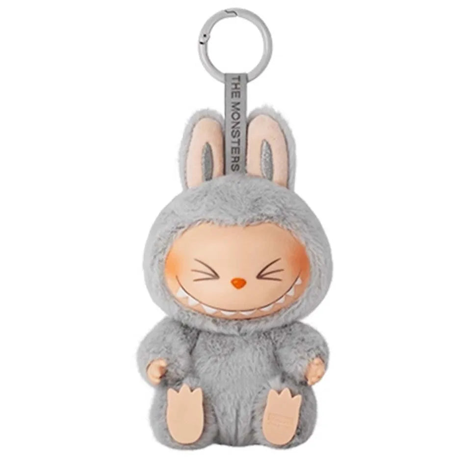 High Quality Labubu Monster Vinyl Face Keychain