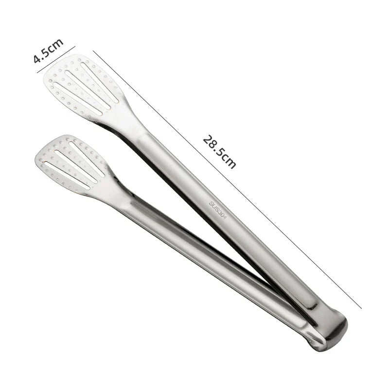 Gold Stainless Steel BBQ Tongs