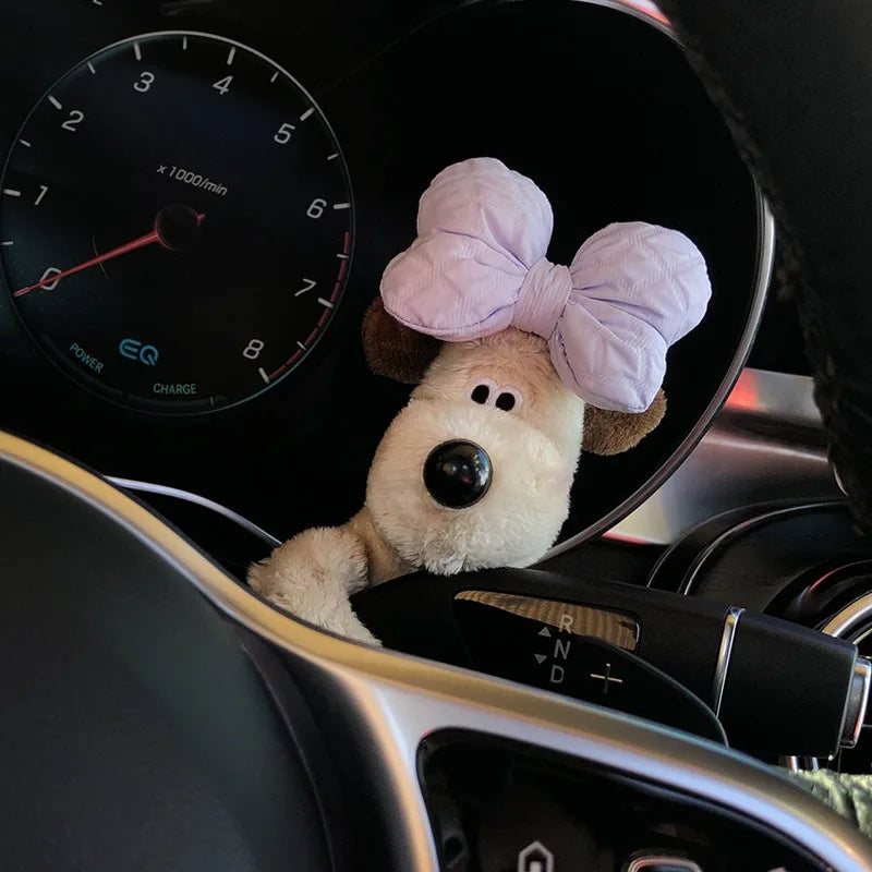 Kawaii Plush Puppy Car Ornaments